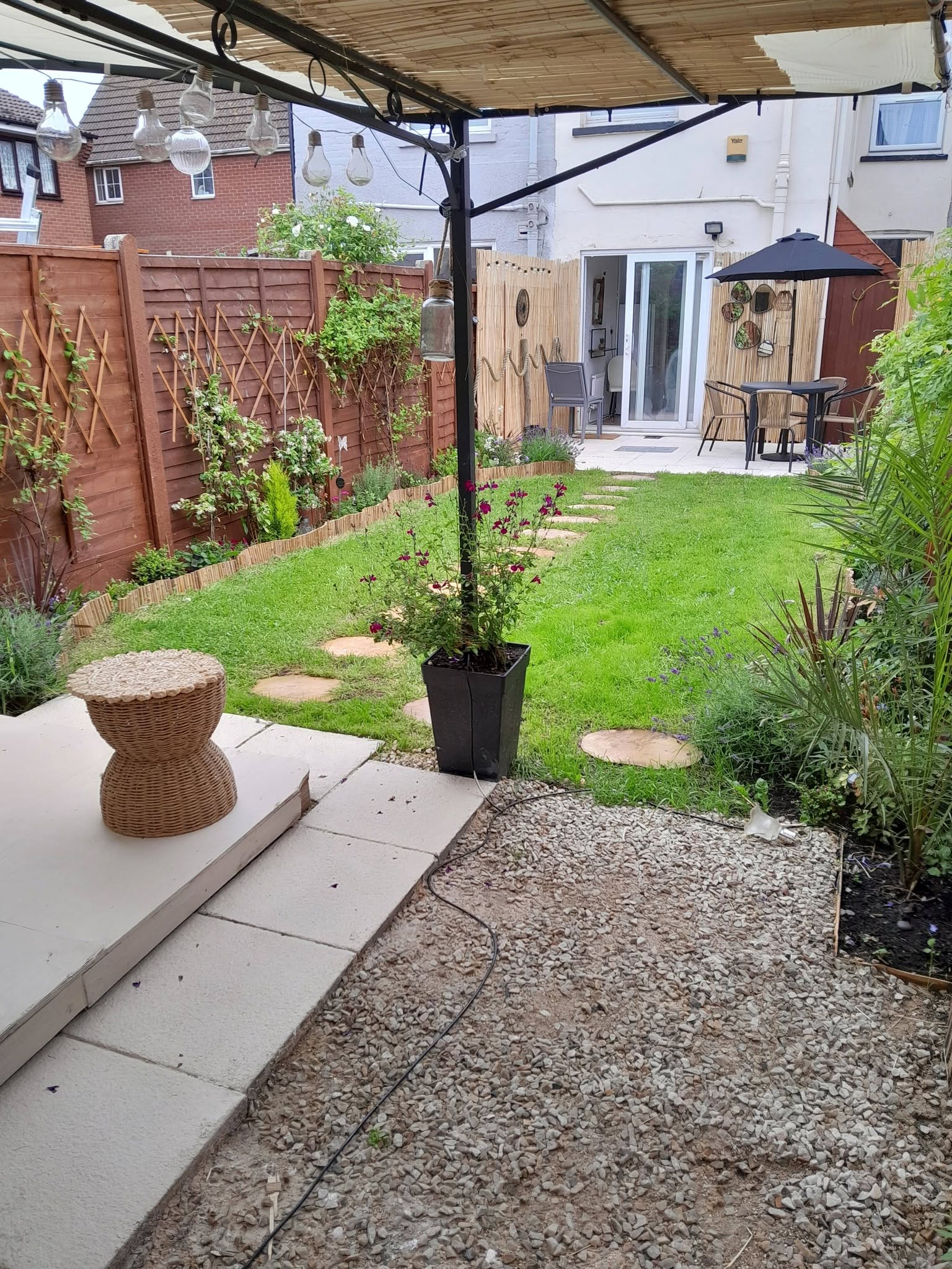 Landscaped garden at Ambient Sands